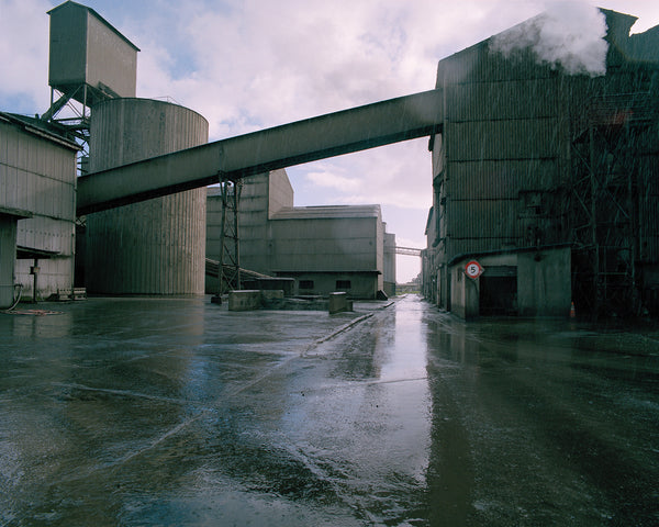 Holcim Cement Plant in rain, Cape Foulwind